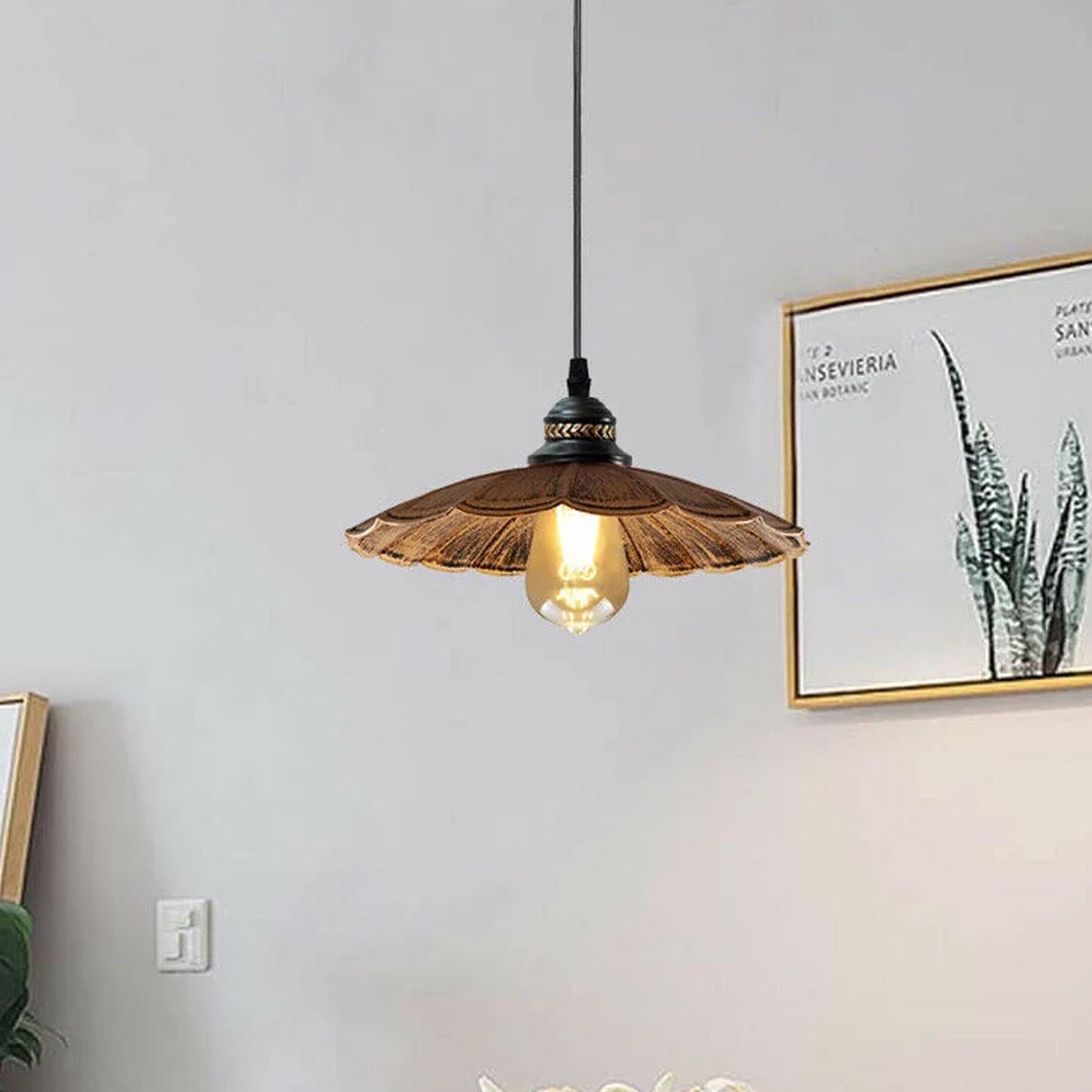 Umbrella Shape Metal Shade Pendant Lighting ~1291-3