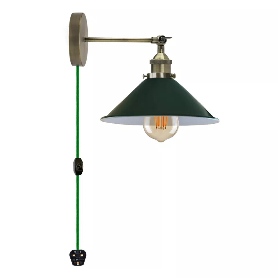 Cord plug in pendant light with Dimmer Switch ~2224-7