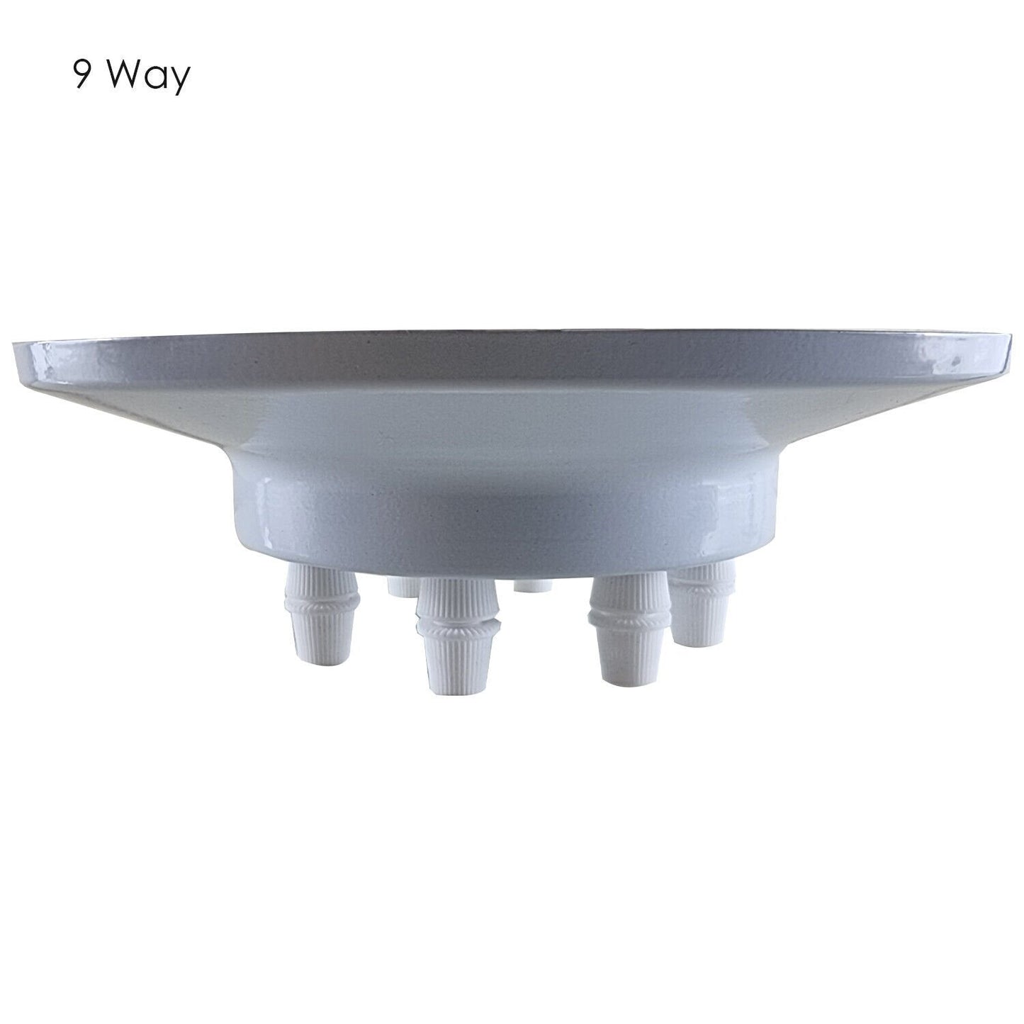 Muliti Point Outlet Ceiling Rose For Fabric Cable~4955-7